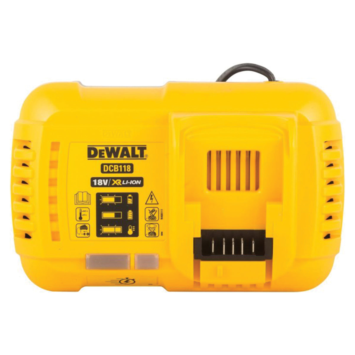 KIT de 2 batteries haute puissance XR 54V/18V FLEXVOLT 6Ah + chargeur de batterie - DeWALT - DCB118T2-QW KIT de 2 batteries haute puissance XR 54V/18V FLEXVOLT 6Ah + chargeur de batterie - DeWALT - DCB118T2-QW